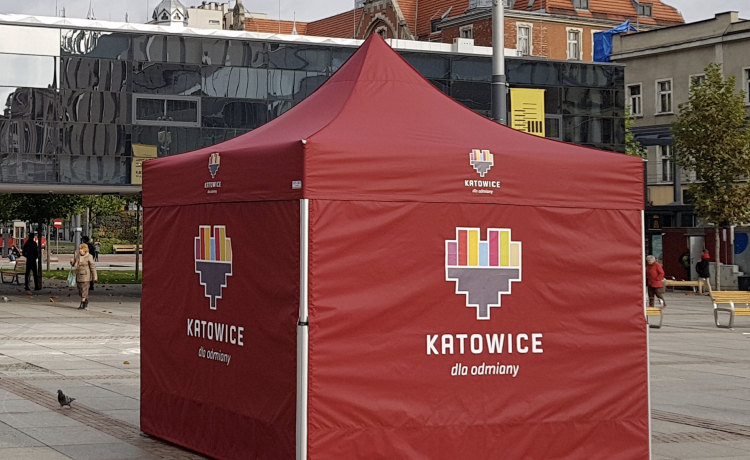 namiot handlowy VITABRI V2 3x3m miasto Katowice