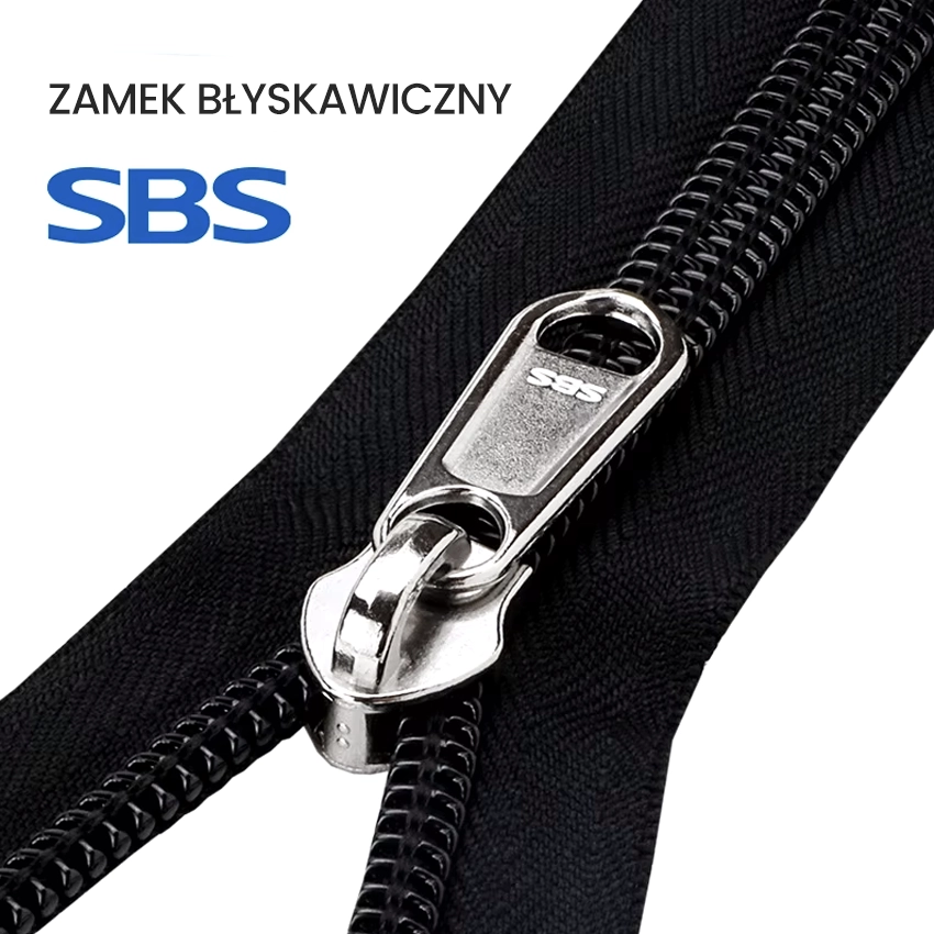 zamek błyskawiczny sbs